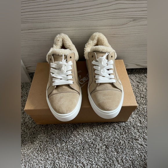 Christian Louboutin Fun Vieirissima Atlas Red Suede - Picture 12 of 14